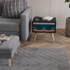 ROYAL COMPOSITION Nachttisch in Schwarz