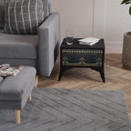 ROYAL ORDINARINESS Nachttisch in Schwarz