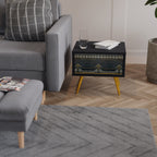 ROYAL ORDINARINESS Nachttisch in Schwarz