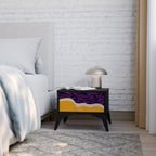 INDEPENDENT BORDER Nachttisch in Schwarz