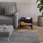 INDEPENDENT BORDER Nachttisch in Schwarz