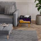 INDEPENDENT BORDER Nachttisch in Schwarz