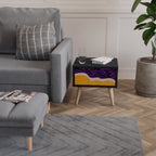 INDEPENDENT BORDER Nachttisch in Schwarz