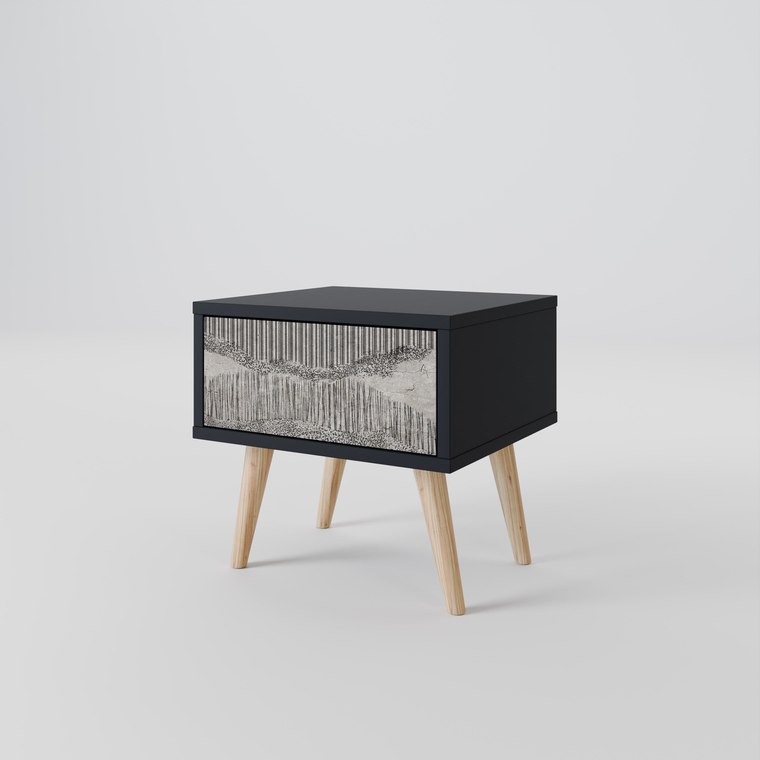GRAIN LINES Nightstand