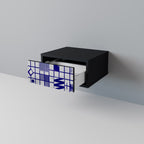 THE RIGHT PLACES Nachttisch in Schwarz