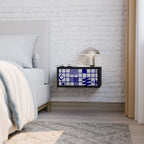 THE RIGHT PLACES Nachttisch in Schwarz