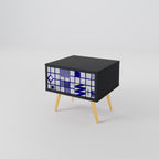 THE RIGHT PLACES Nachttisch in Schwarz