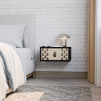 SEE MORE Nachttisch in Schwarz