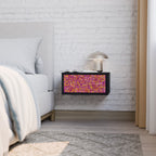 LOVELY MEMORIES Nachttisch in Schwarz