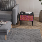 LOVELY MEMORIES Nachttisch in Schwarz