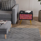 LOVELY MEMORIES Nachttisch in Schwarz