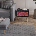 LOVELY MEMORIES Nachttisch in Schwarz