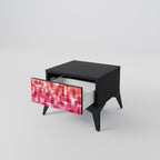 KALEIDOSCOPIC CUBISM Nachttisch in Schwarz