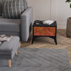 FLOATING THOUGHTS Nachttisch in Schwarz