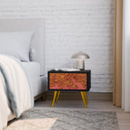 FLOATING THOUGHTS Nachttisch in Schwarz