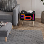 BLINDED BY THE LIGHTS Nachttisch in Schwarz