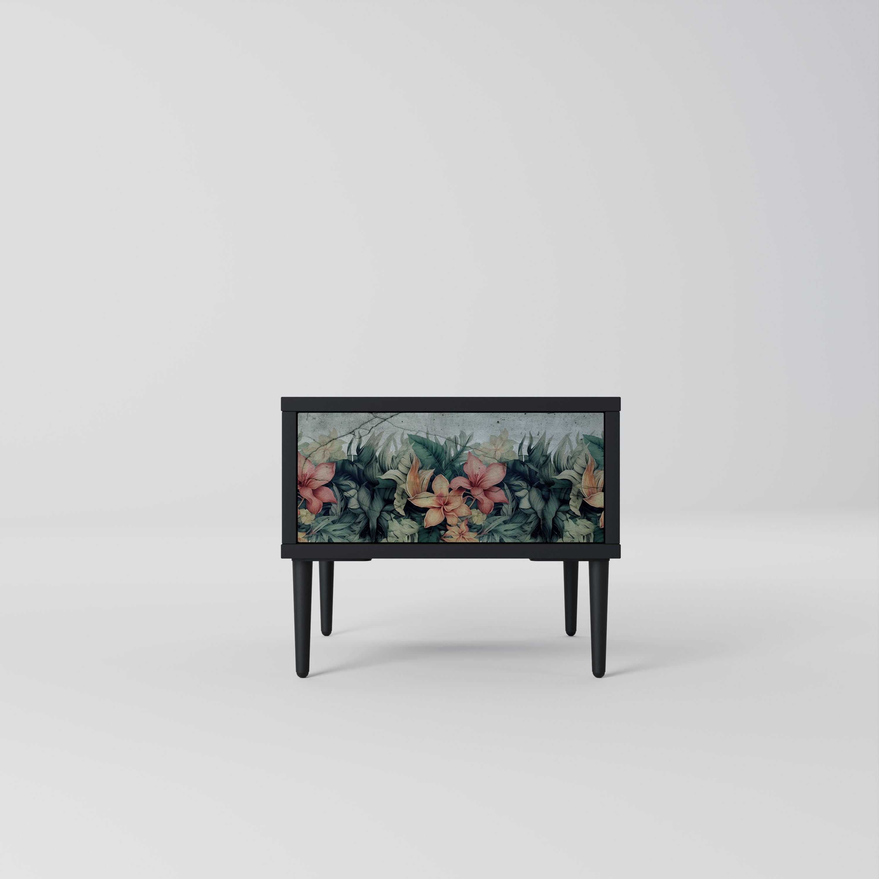 HEAVENLY BLOOM Nachttisch in Schwarz