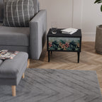 HEAVENLY BLOOM Nachttisch in Schwarz