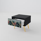 HEAVENLY BLOOM Nachttisch in Schwarz