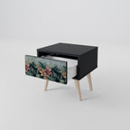 HEAVENLY BLOOM Nachttisch in Schwarz