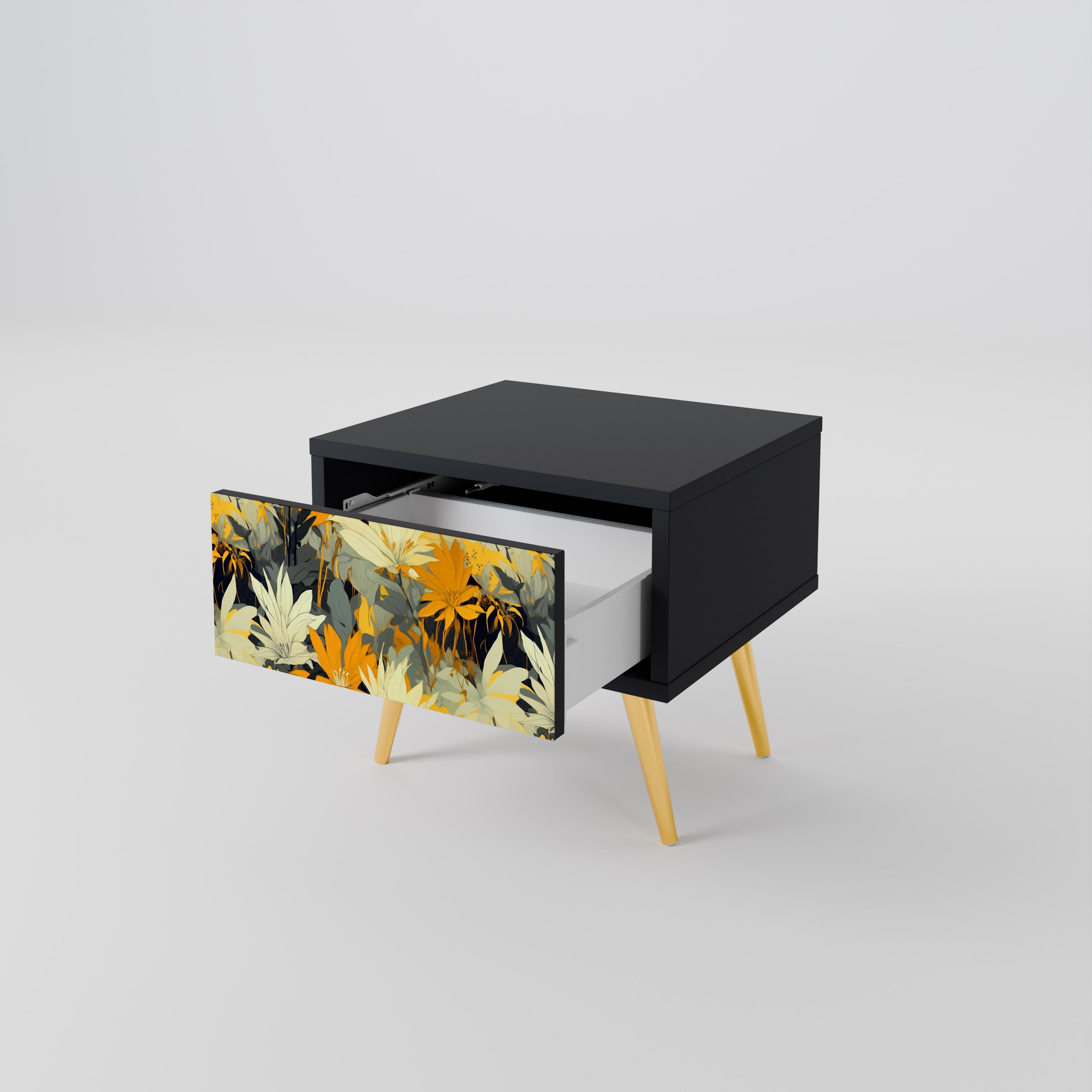 SUNKISSED LILY Nachttisch in Schwarz