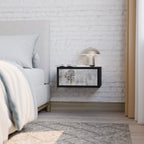 FADE IN THE TREES Nachttisch in Schwarz