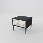 WILD TENDERNESS Nightstand in Black Finish