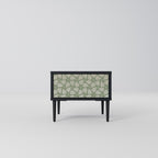 LEAVES ON GREEN Nachttisch in Schwarz