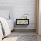 PALM SPRING Nachttisch in Schwarz