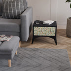 PALM SPRING Nachttisch in Schwarz