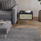 PALM SPRING Nachttisch in Schwarz