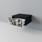 VERDURE FORMATION Nightstand in Black Finish