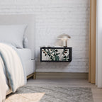 VERDURE FORMATION Nightstand in Black Finish