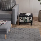 VERDURE FORMATION Nightstand in Black Finish