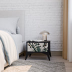 VERDURE FORMATION Nightstand in Black Finish