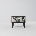 VERDURE FORMATION Nightstand in Black Finish