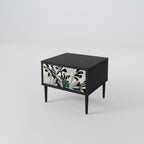 VERDURE FORMATION Nightstand in Black Finish