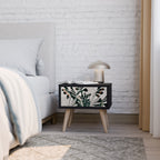 VERDURE FORMATION Nightstand in Black Finish