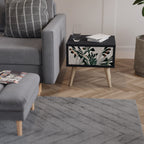 VERDURE FORMATION Nightstand in Black Finish