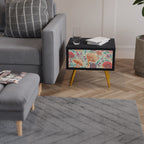 FUNGUS FANTASY Nachttisch in Schwarz