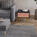 SKATEBOARD ARTISTRY Nachttisch in Schwarz