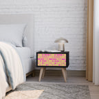 SKATEBOARD ARTISTRY Nachttisch in Schwarz