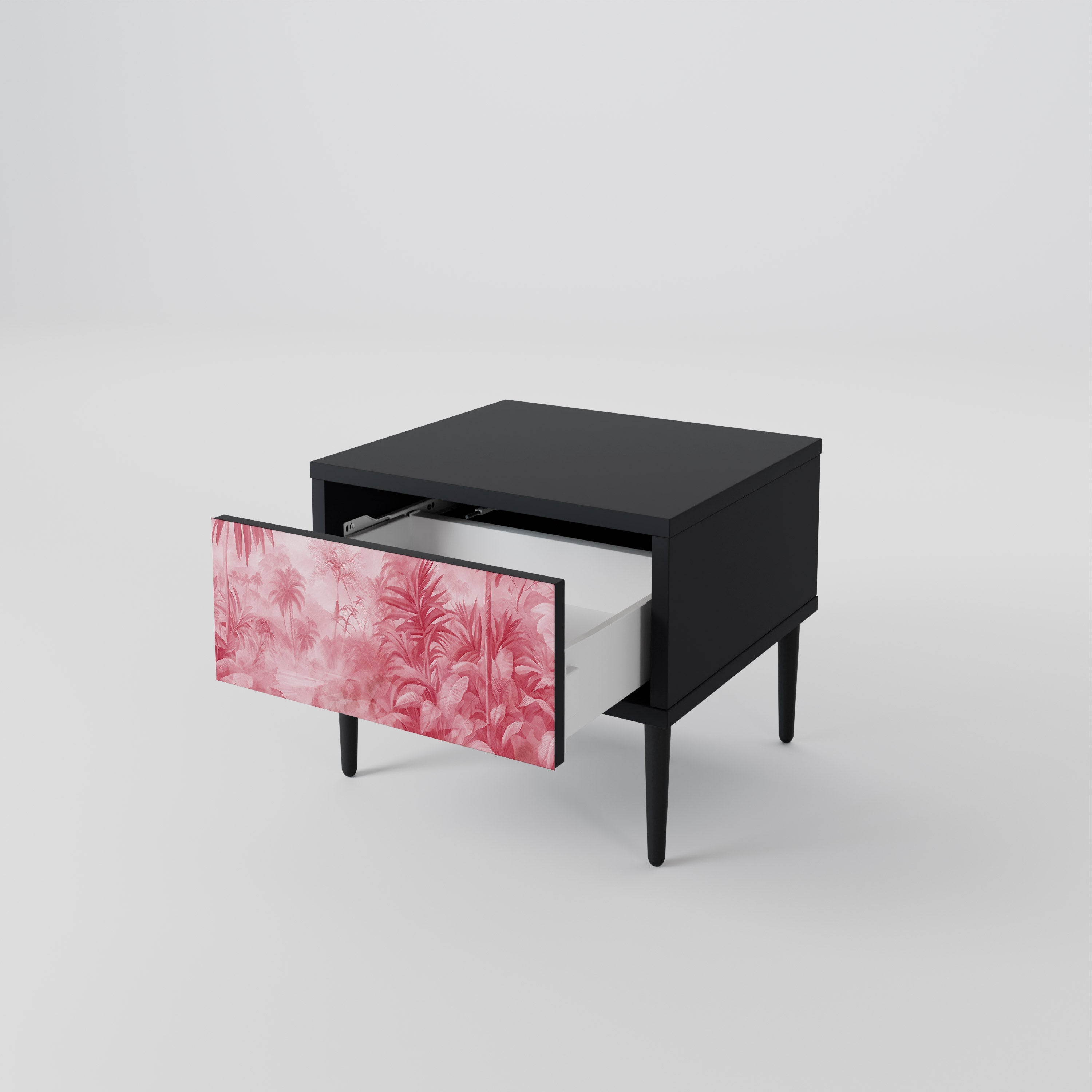 SWEET TROPICS Nachttisch in Schwarz