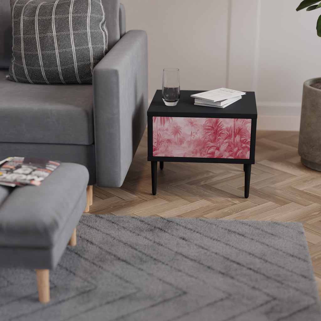 SWEET TROPICS Nachttisch in Schwarz