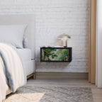 VERDURE ABYSS Nachttisch in Schwarz