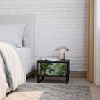 VERDURE ABYSS Nachttisch in Schwarz