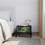 VERDURE ABYSS Nachttisch in Schwarz