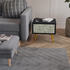 FENNEL BALDACHIN Nachttisch in Schwarz