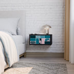 COMBINATION OF SHAPES Nachttisch in Schwarz