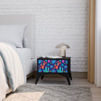 CACTUS VIBES Nachttisch in Schwarz